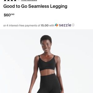 NWT Knix Good to Go Seamless Legging